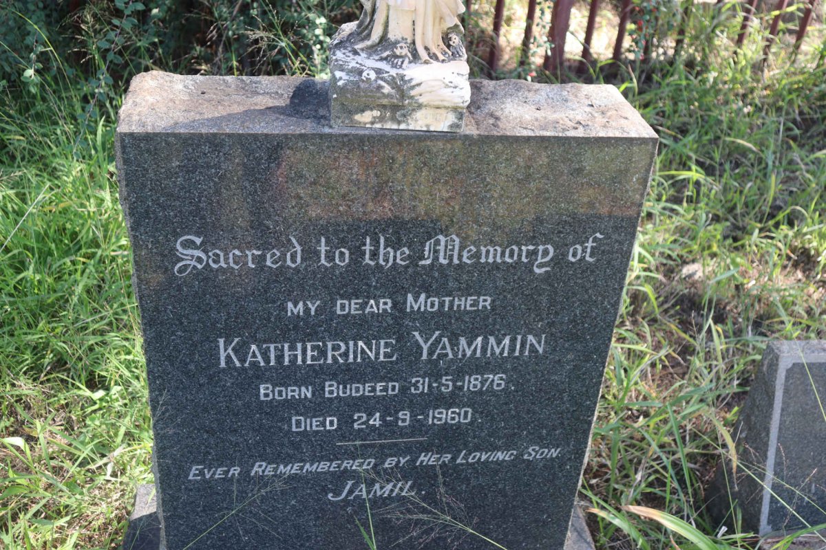 YAMMIN Katherine nee BUDEED 1876-1960