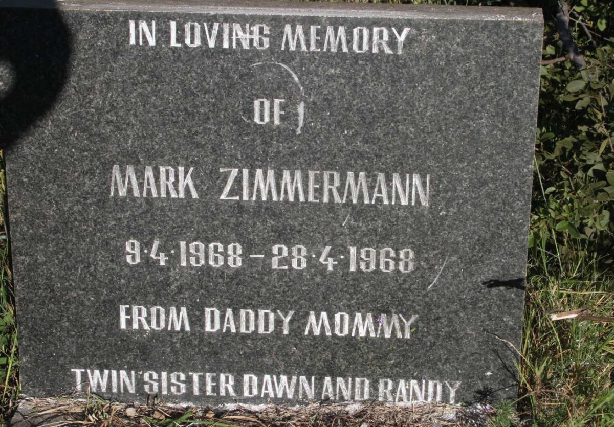 ZIMMERMANN Mark 1968-1968
