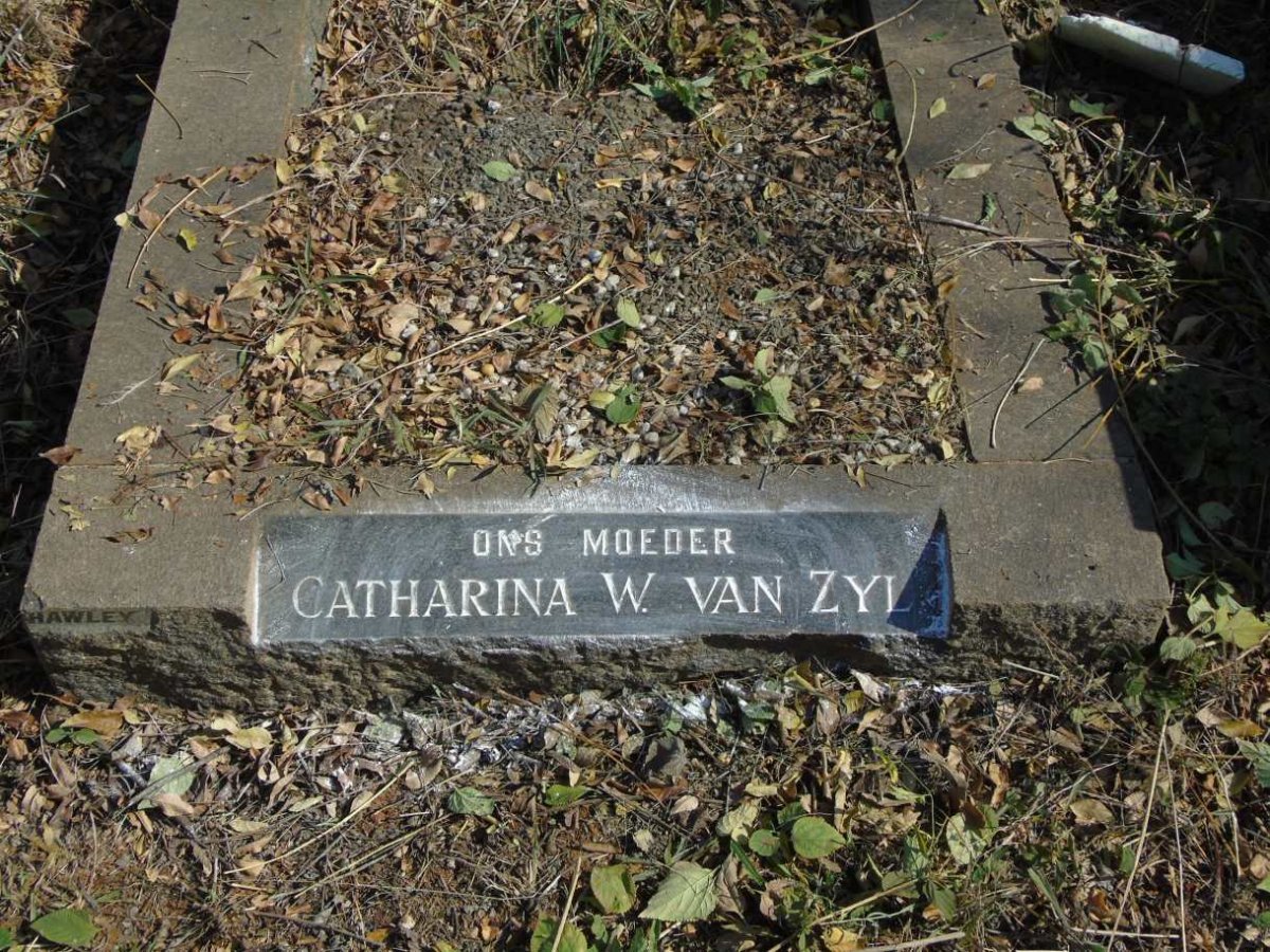 ZYL Catharina W., van 