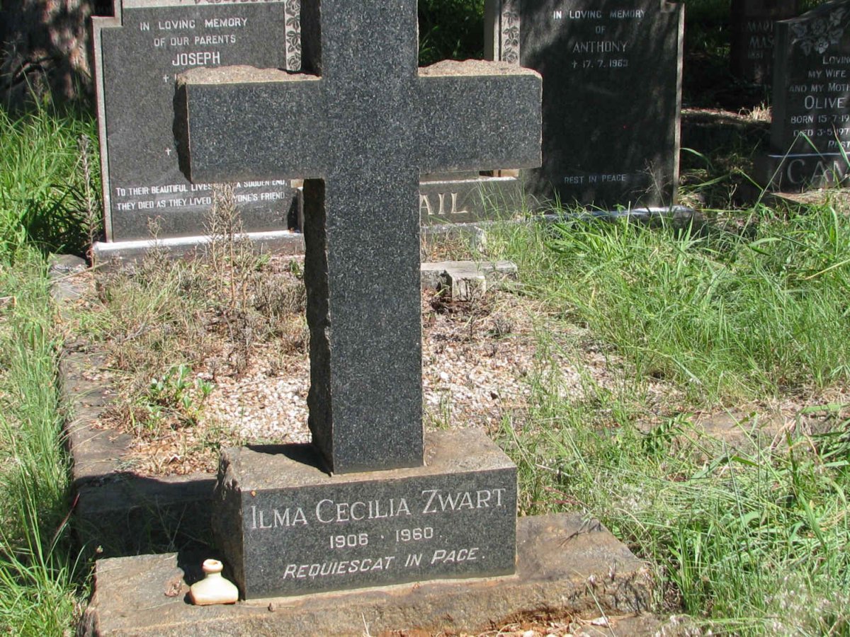 ZWART Ilma Cecilia 1906-1960
