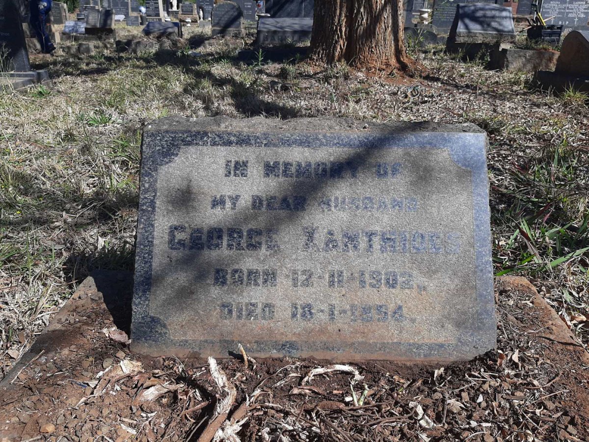 XANTHIDES George 1902-1954