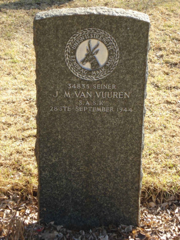 VUUREN J.M., van -1944