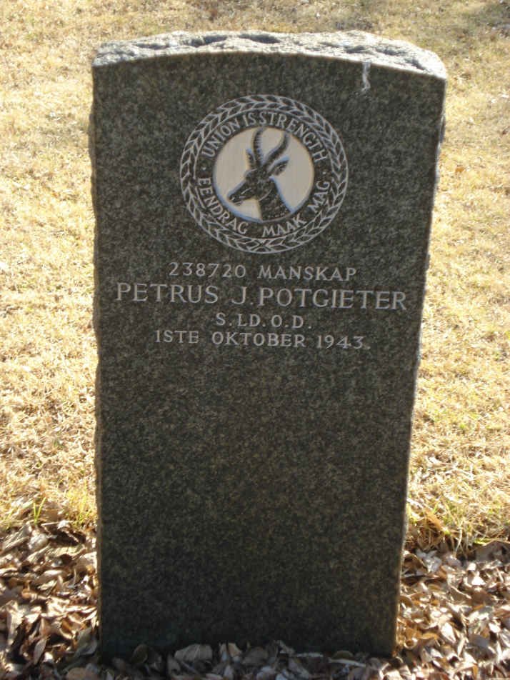 POTGIETER Petrus J. -1943