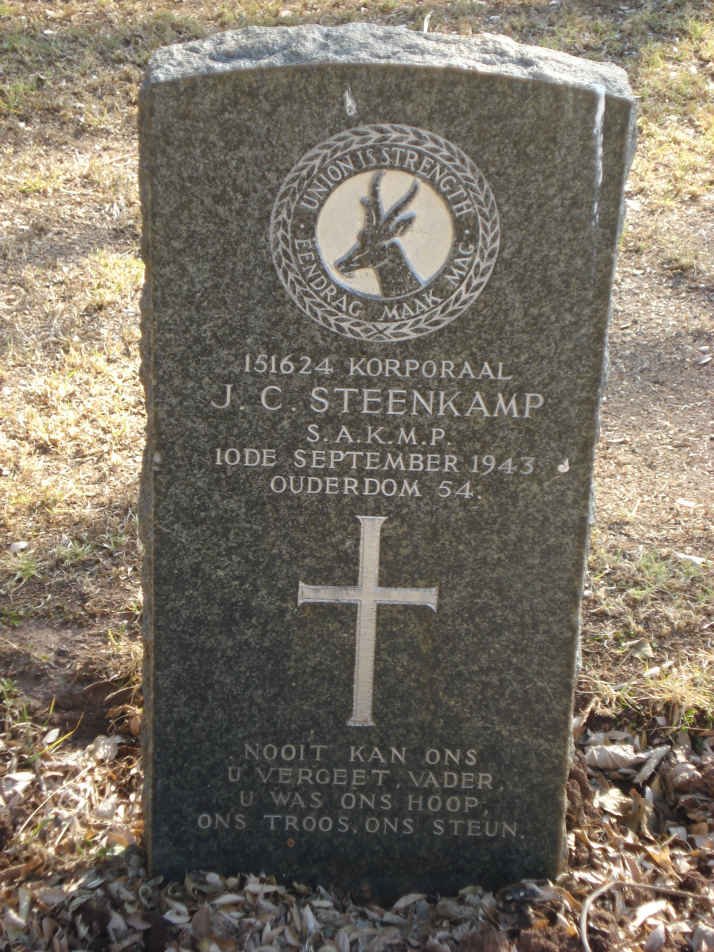 STEENKAMP J.C. -1943