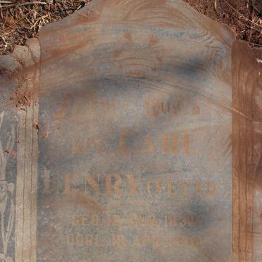 KLEYNHANS Carl Henry 1938-1958