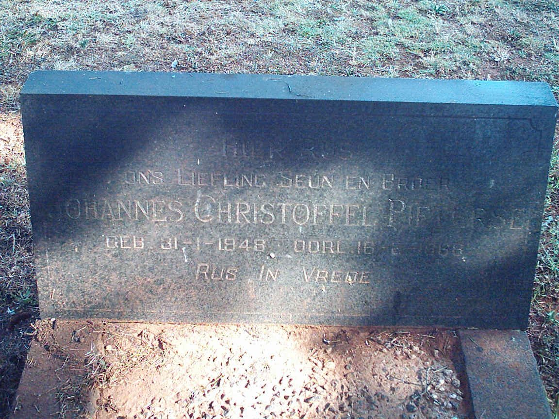 PIETERSE Johannes Christoffel 1948-1966