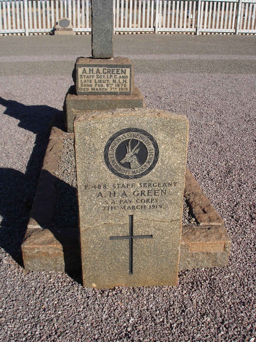 GREEN A.H.A. 1876-1919