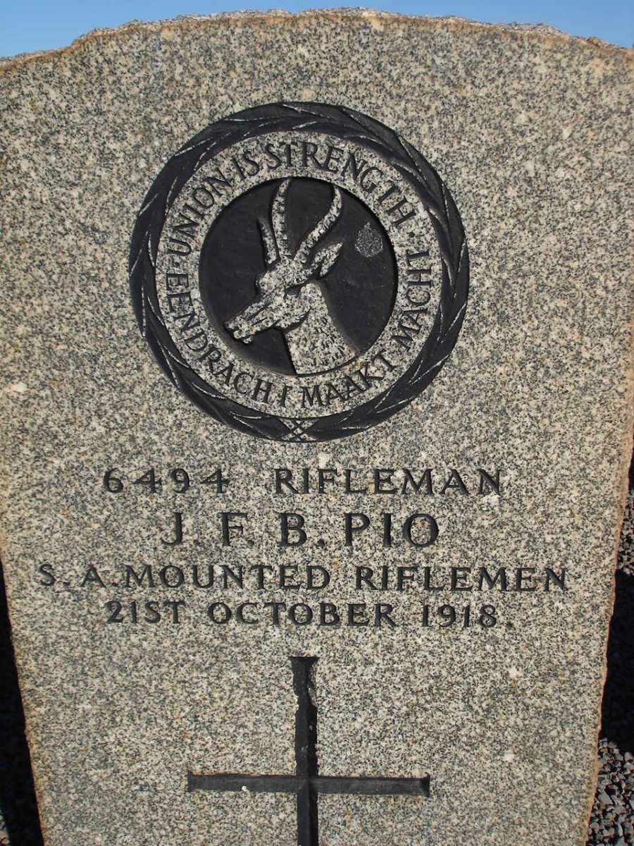 PIO J.F.B. -1918
