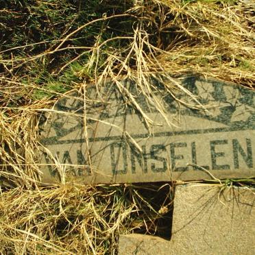 ONSELEN Nicolaas Cornelius, van 1909-1958