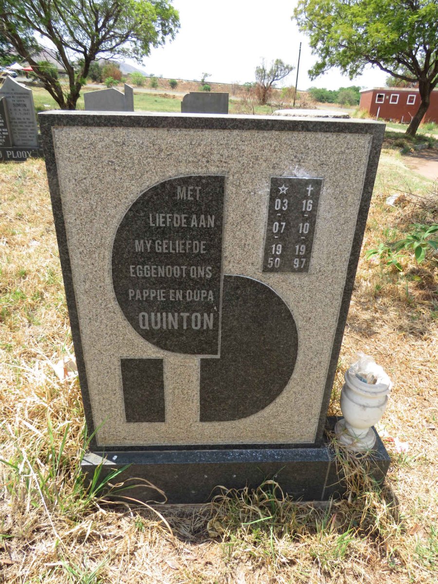 ? Quinton 1950-1997
