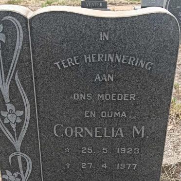 ?ENSTEE? Cornelia M., van 1923-1977