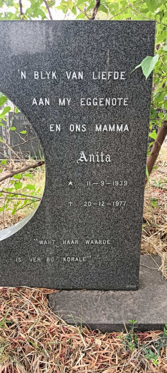 ? Anita 1939-1977 :: ? Elise 1954-1977 _1