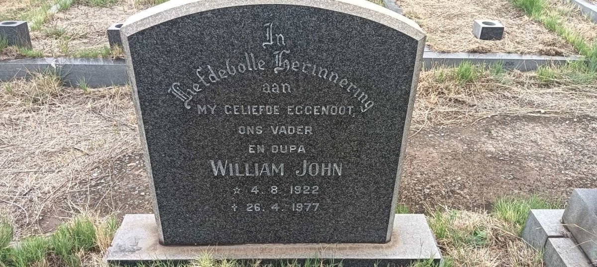 ? William John 1922-1977