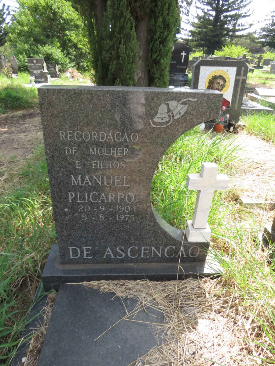 ASCENCAO Manuel Plicarpo, de 1904-1975