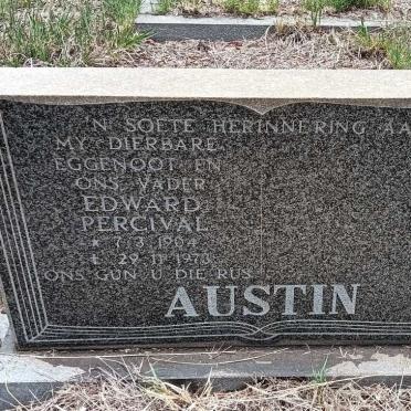 AUSTIN Edward Percival 1904-1973