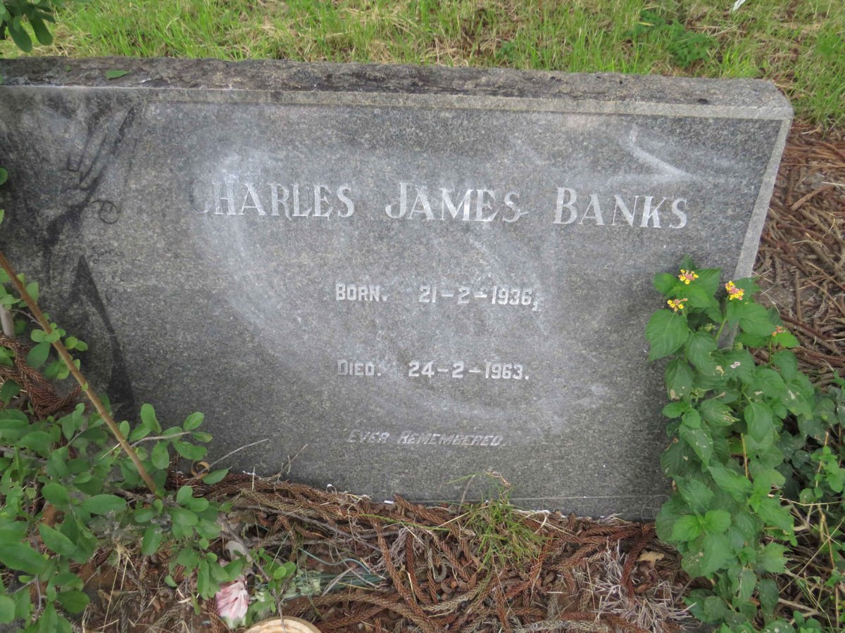 BANKS Charles James 1936-1963