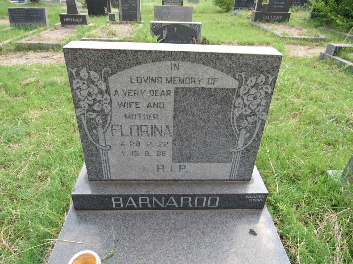 BARNARDO Florina 1922-1986