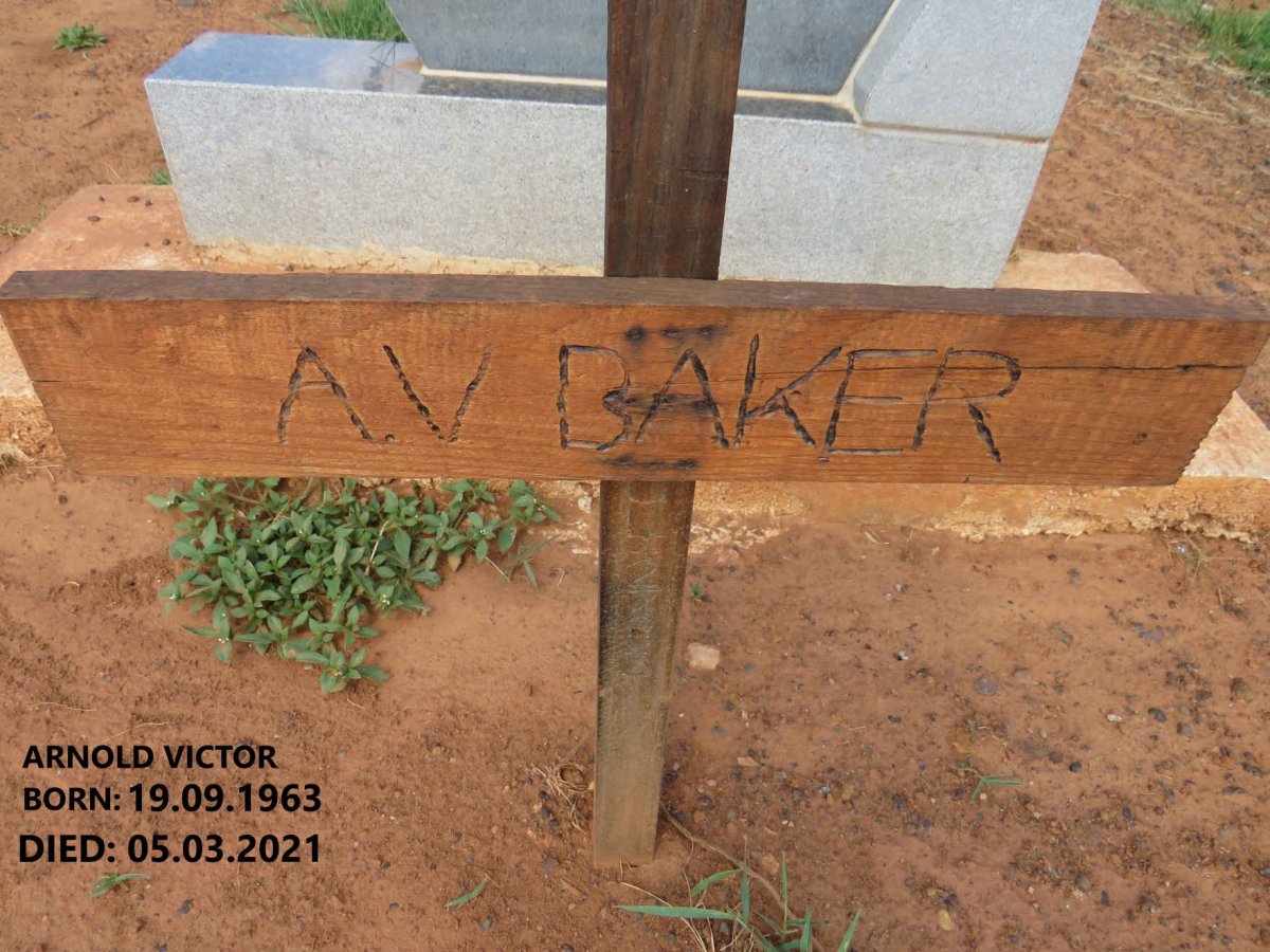 BAKER Arnold Victor 1963-2021