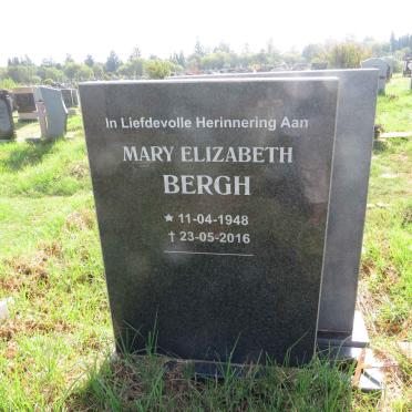 BERGH Mary Elizabeth 1948-2016