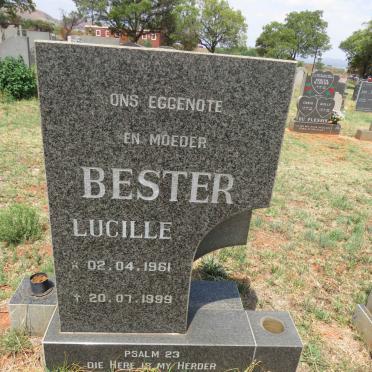 BESTER Lucille 1961-1999