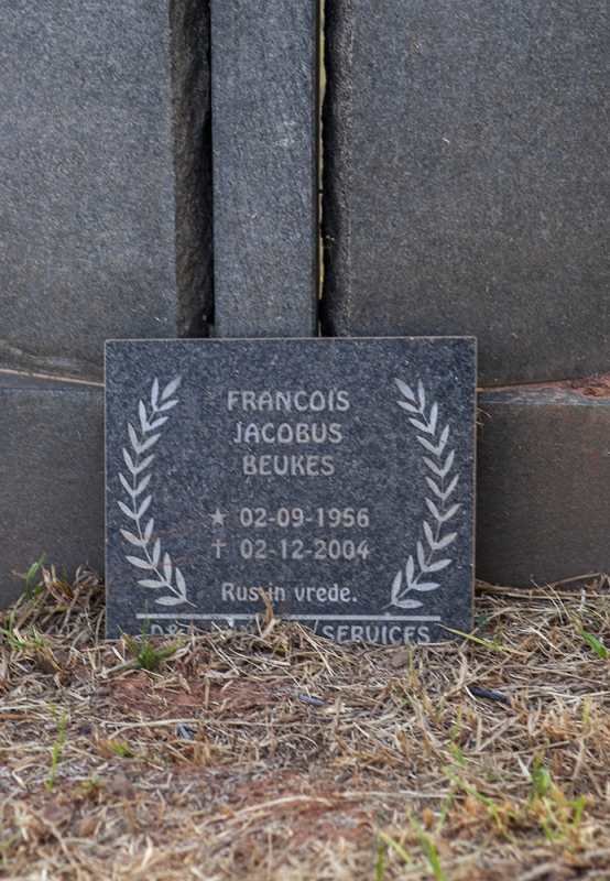 BEUKES Francois Jacobus 1956-2004