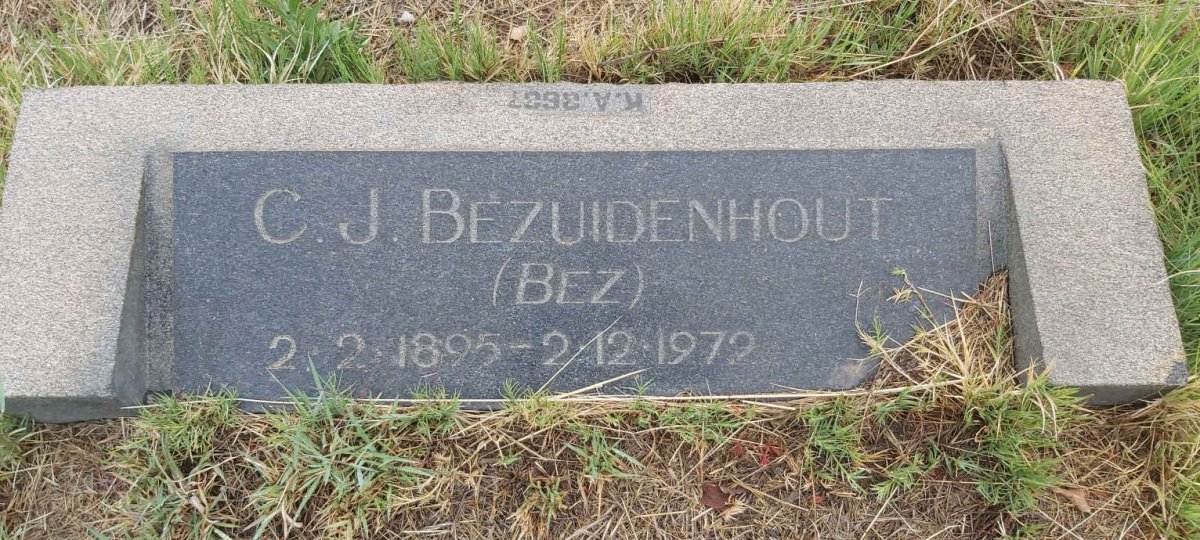 BEZUIDENHOUT C.J. 1895-1972
