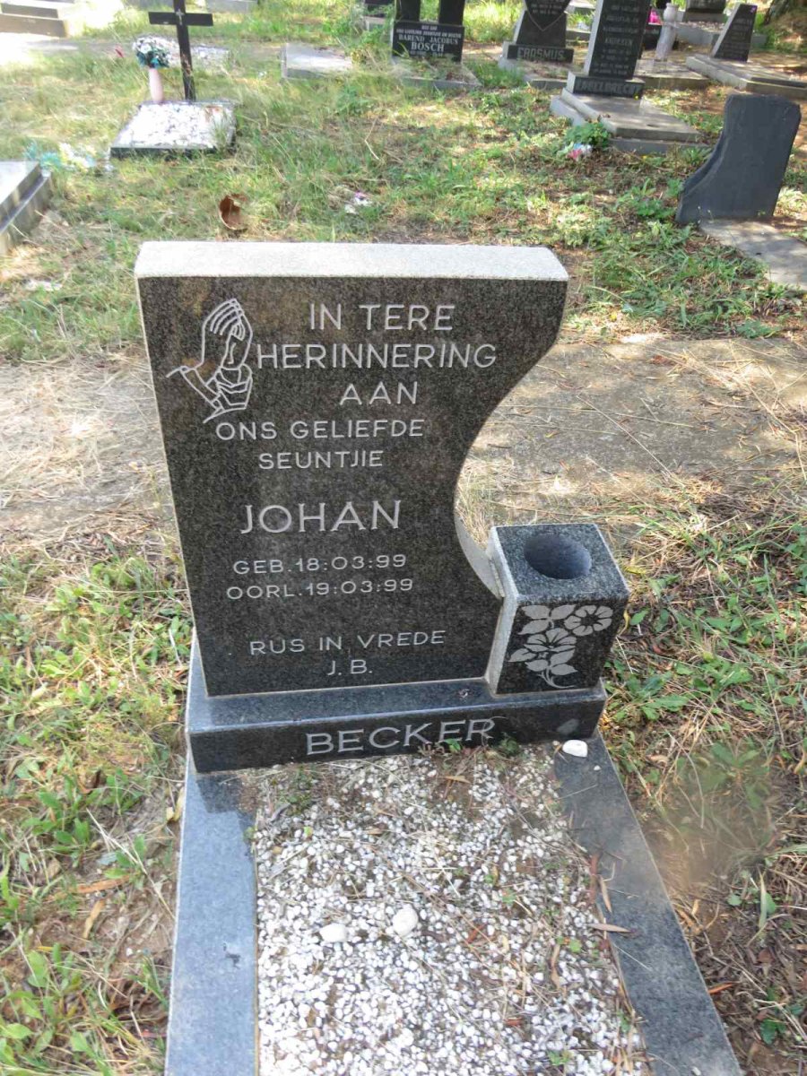 BECKER Johan 1999-1999