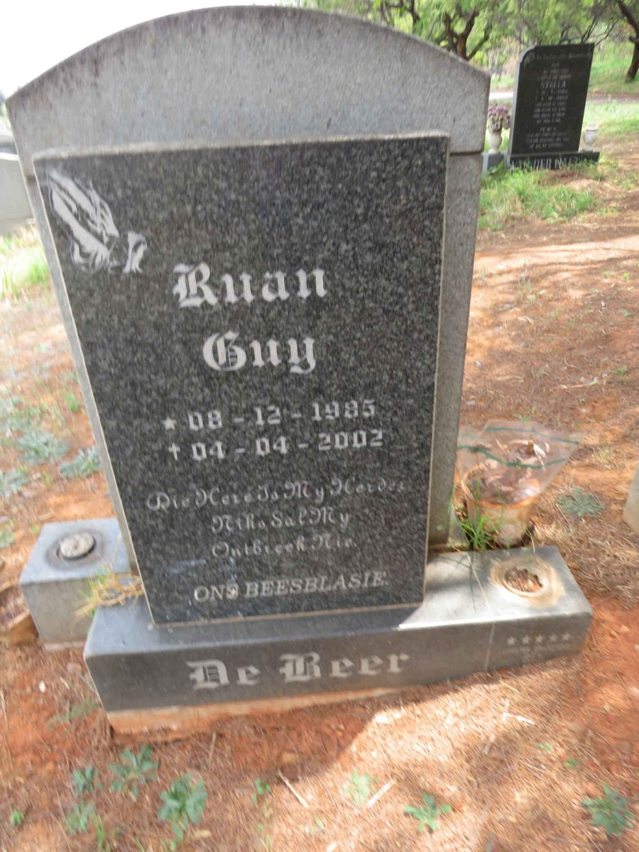 BEER Ruan Guy, de 1985-2002