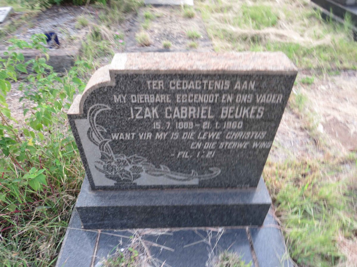 BEUKES Izak Gabriel 