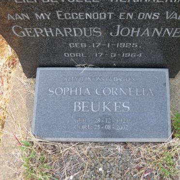 BEUKES Gerhardus Johannes 1925-1964 & Sophia Cornelia 1921-2002 _2