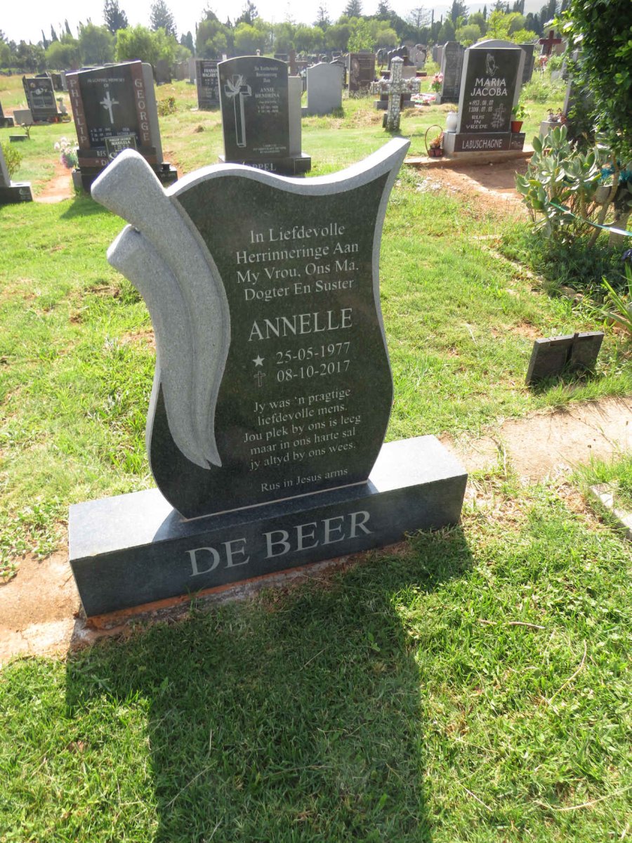 BEER Annelle, de 1977-2017