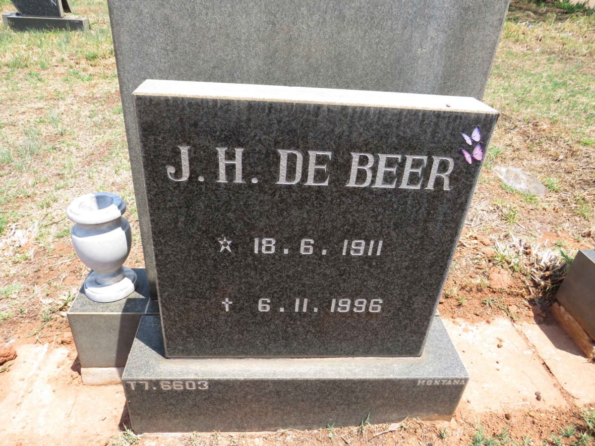 BEER J.H., de 1911-1996