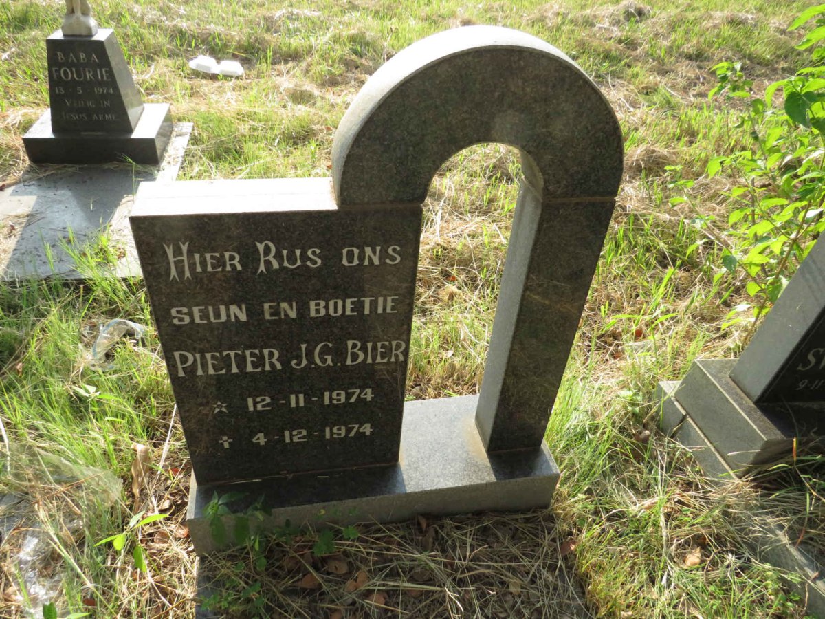 BIER Pieter J.G. 1974-1974
