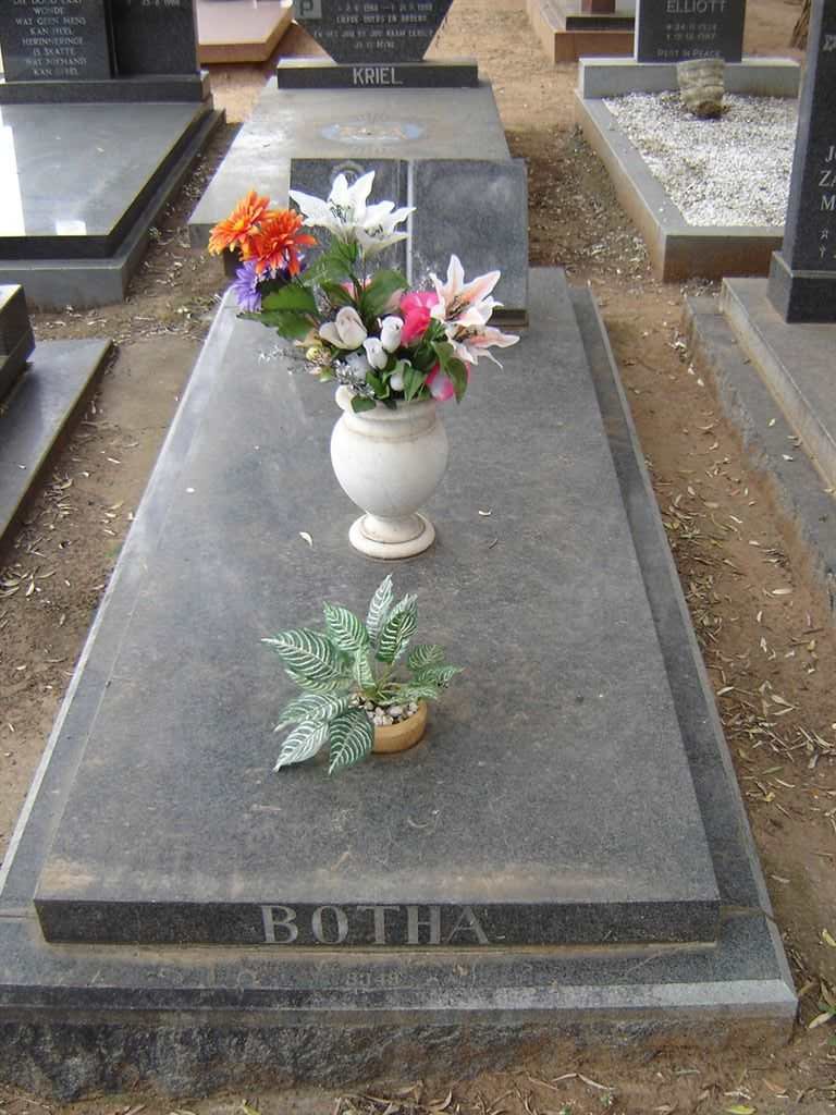 BOTHA Wessel Abraham 1924-1972_1