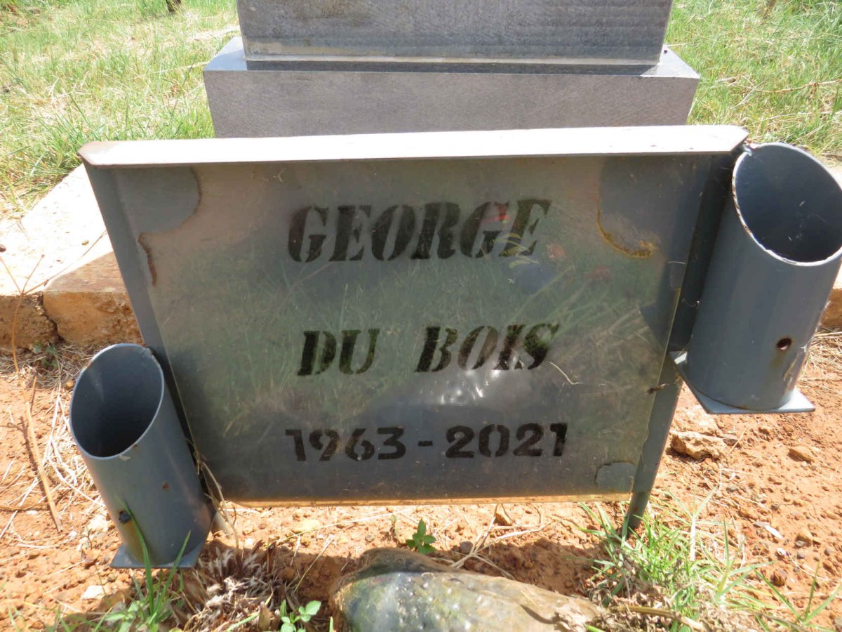 BOIS George, du 1963-2021