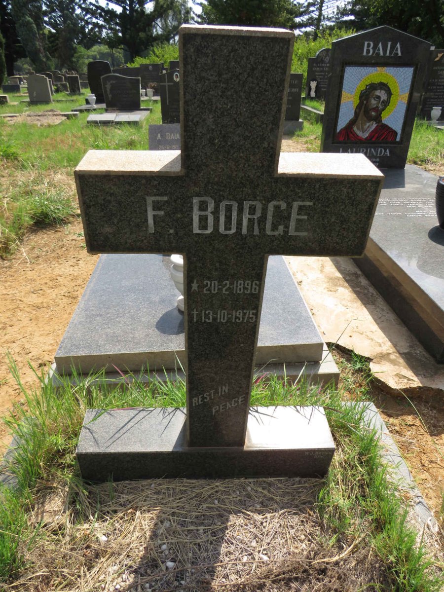BORGE F. 1896-1975