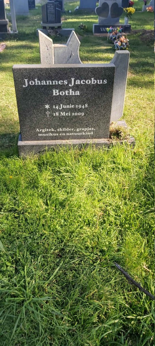 BOTHA Johannes Jacobus 1948-2009