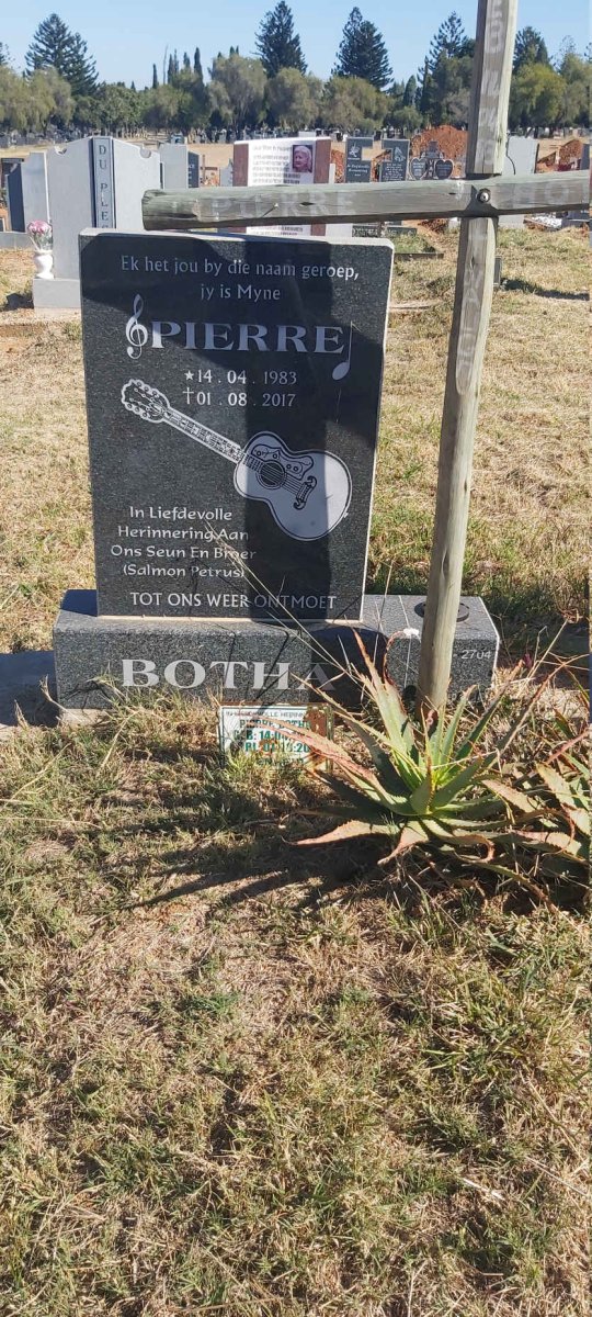 BOTHA Salmon Petrus 1983-2017