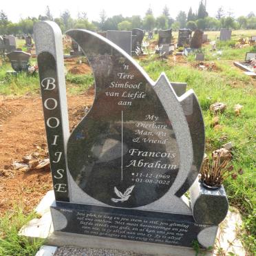BOOIJSE Francois Abraham 1969-2022