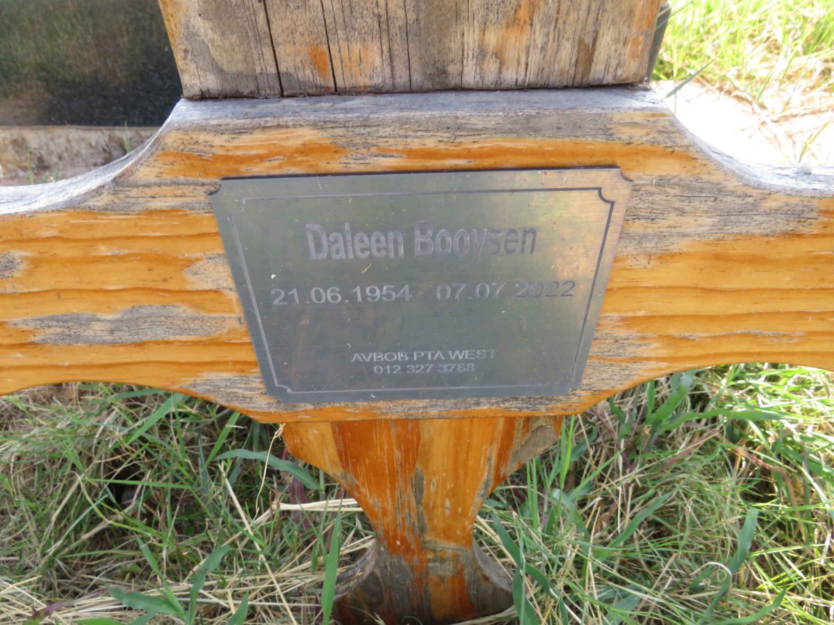 BOOYSEN Daleen 1954-2022