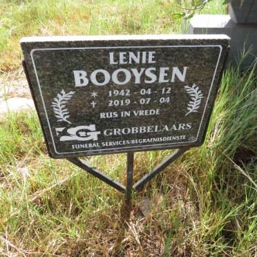 BOOYSEN Lenie 1942-2019 