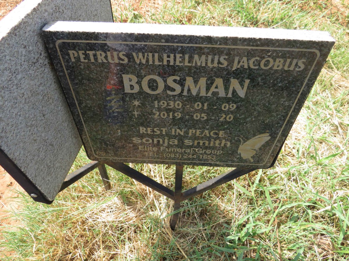 BOSMAN Petrus Wilhelmus Jacobus 1930-2019 & Caroline Johanna 1931-2019 _2