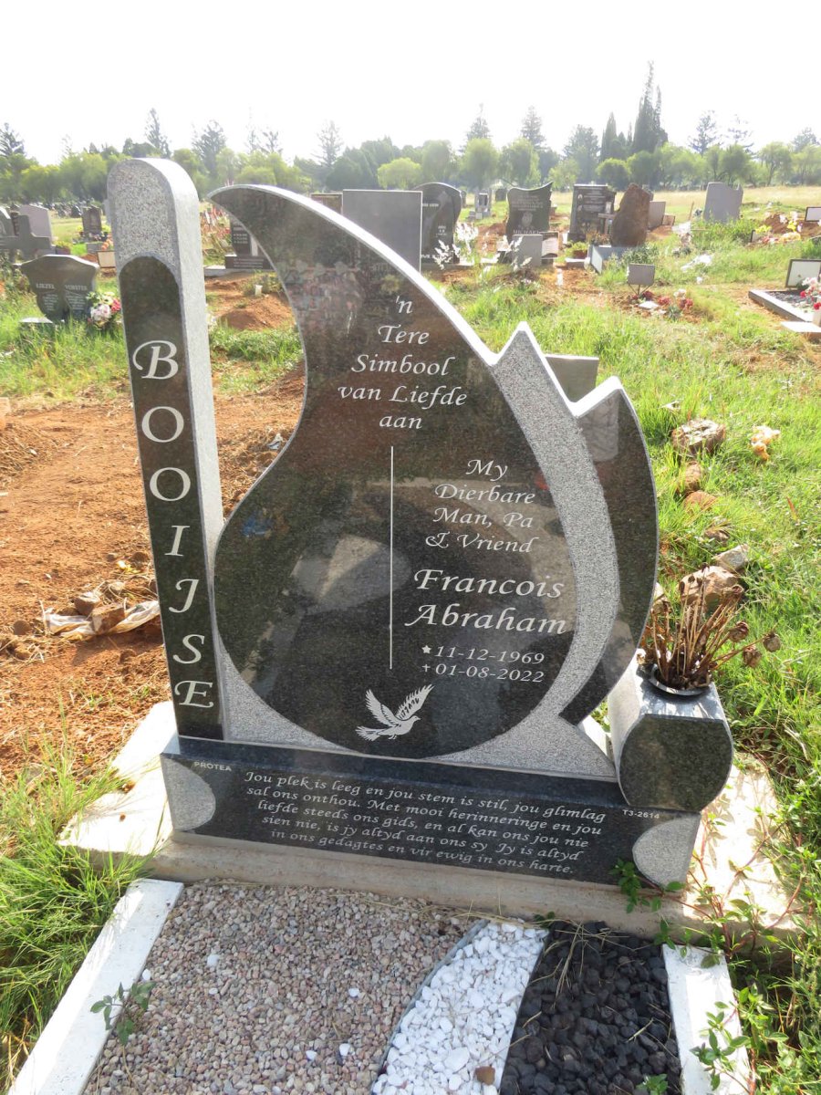 BOOIJSE Francois Abraham 1969-2022