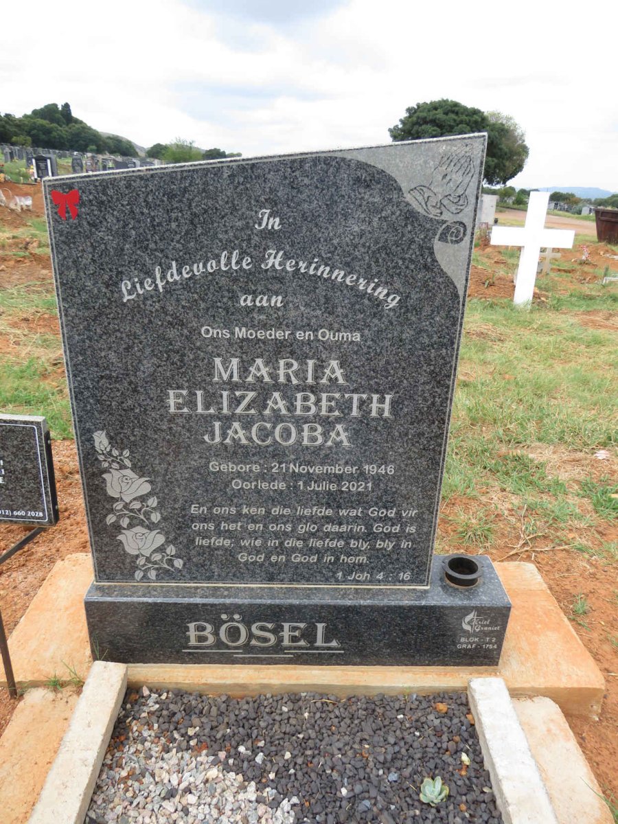 BOSEL Maria Elizabeth Jacoba 1946-2021