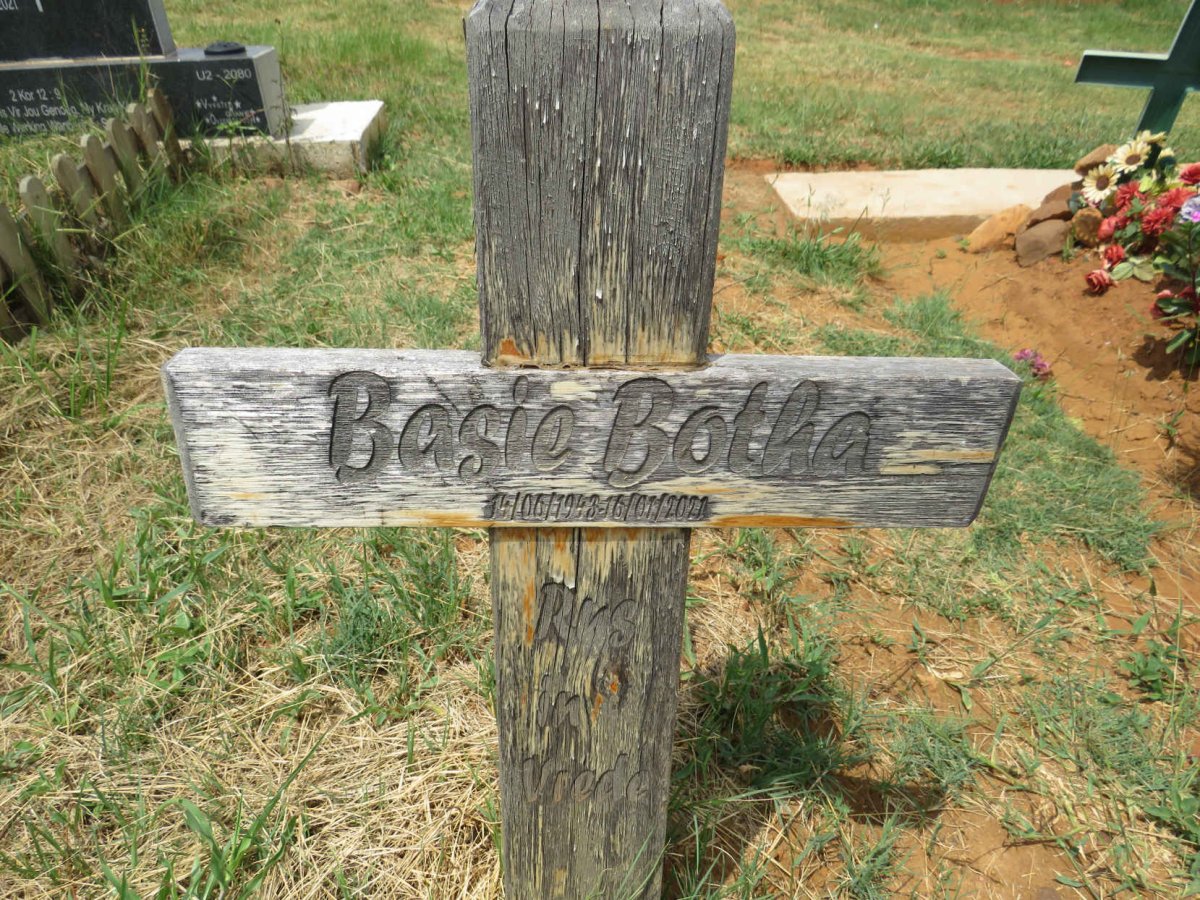 BOTHA Basie 1943-2021