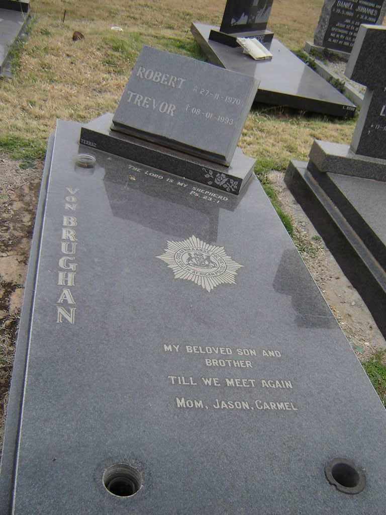 BRUGHAN Robert Trevor, von 1970-1993