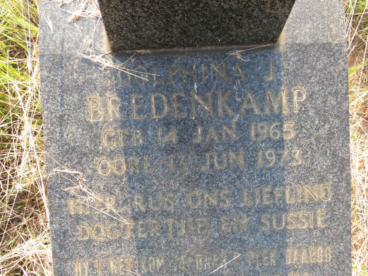 BREDENKAMP Dolphina J. 1965-1973 _2
