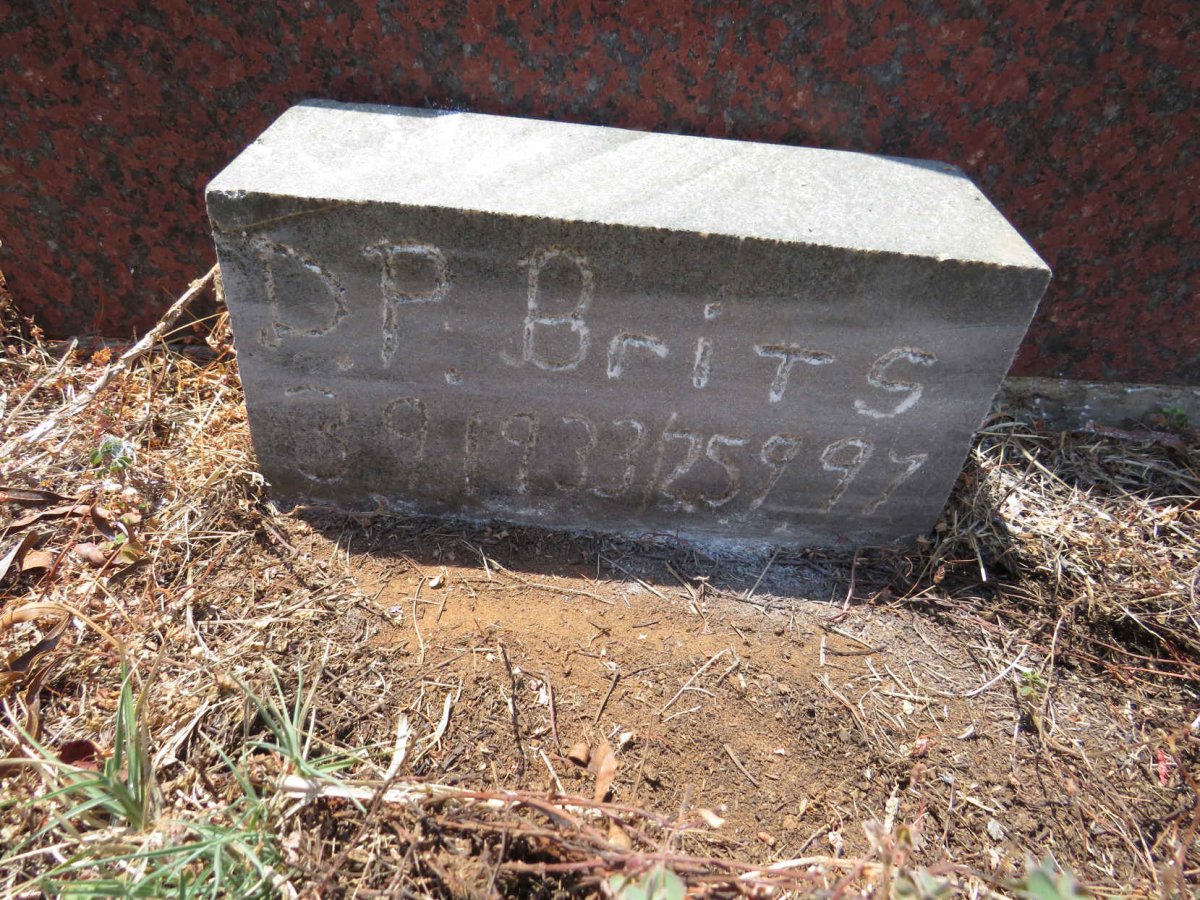 BRITS D.P. 1933-1997