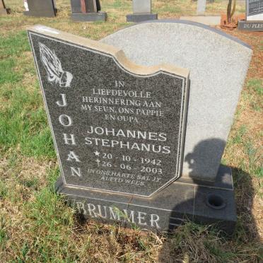 BRUMMER Johannes Stephanus 1942-2003