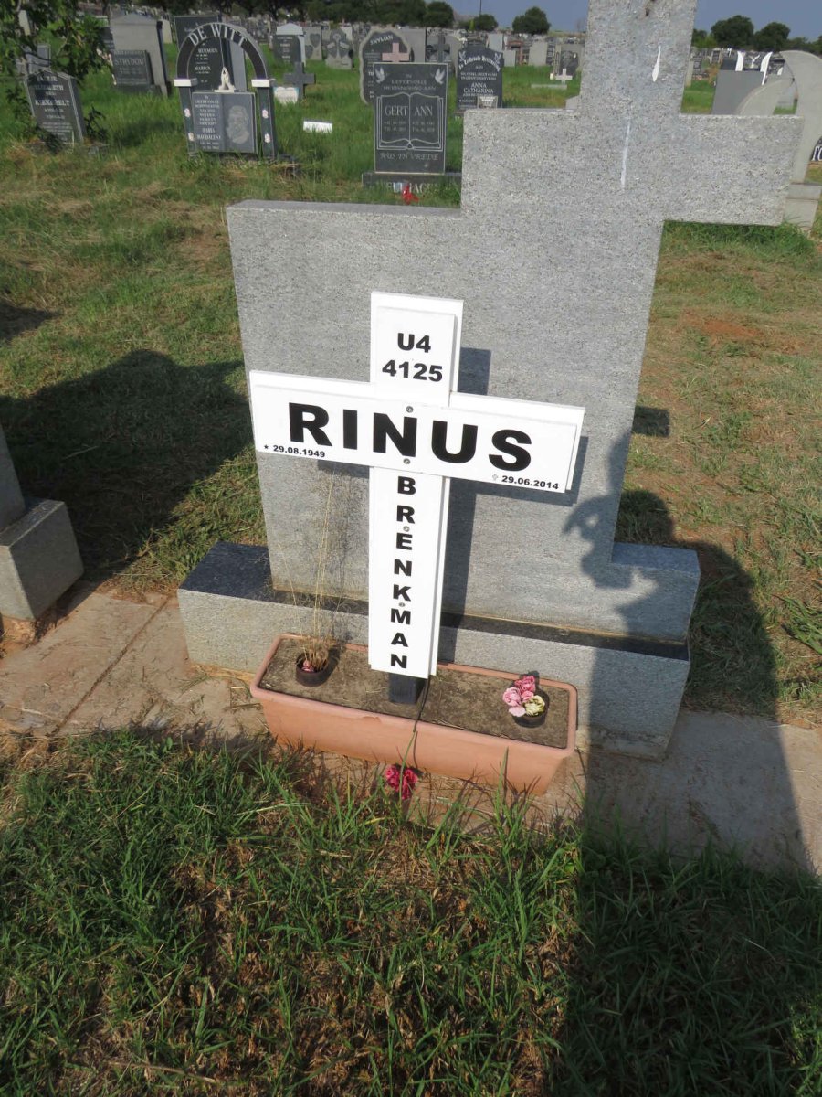 BRENKMAN Rinus 1949-2014